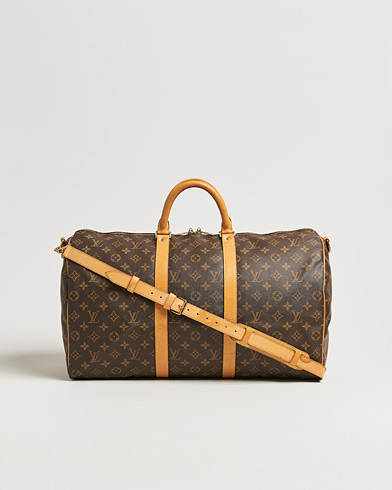 Louis Vuitton Pre-Owned Keepall Bandouliére 50 Monogram – Marron
