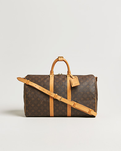 Louis Vuitton Pre-Owned Keepall Bandouliére 45 Monogram – Marron