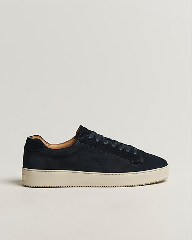 Tiger of Sweden Salas 2 Suede Sneaker Light Ink – Bleu