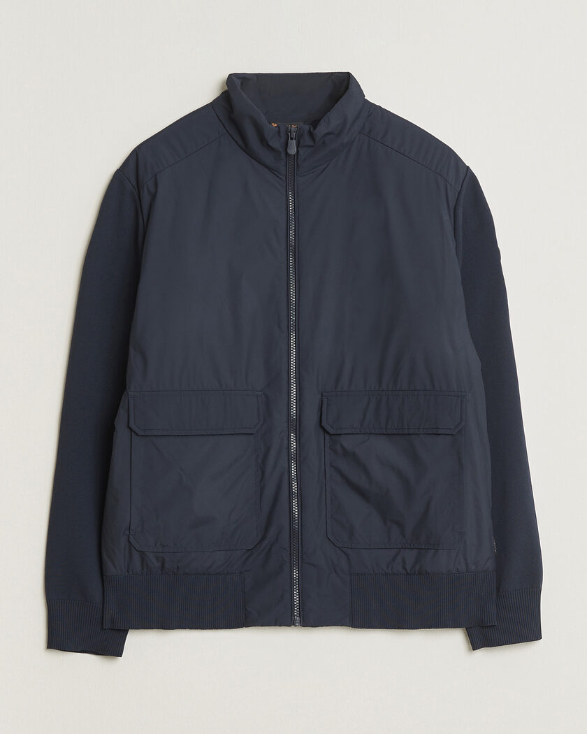 Save The Duck Alfo Hybrid Jacket Navy Blue – Bleu