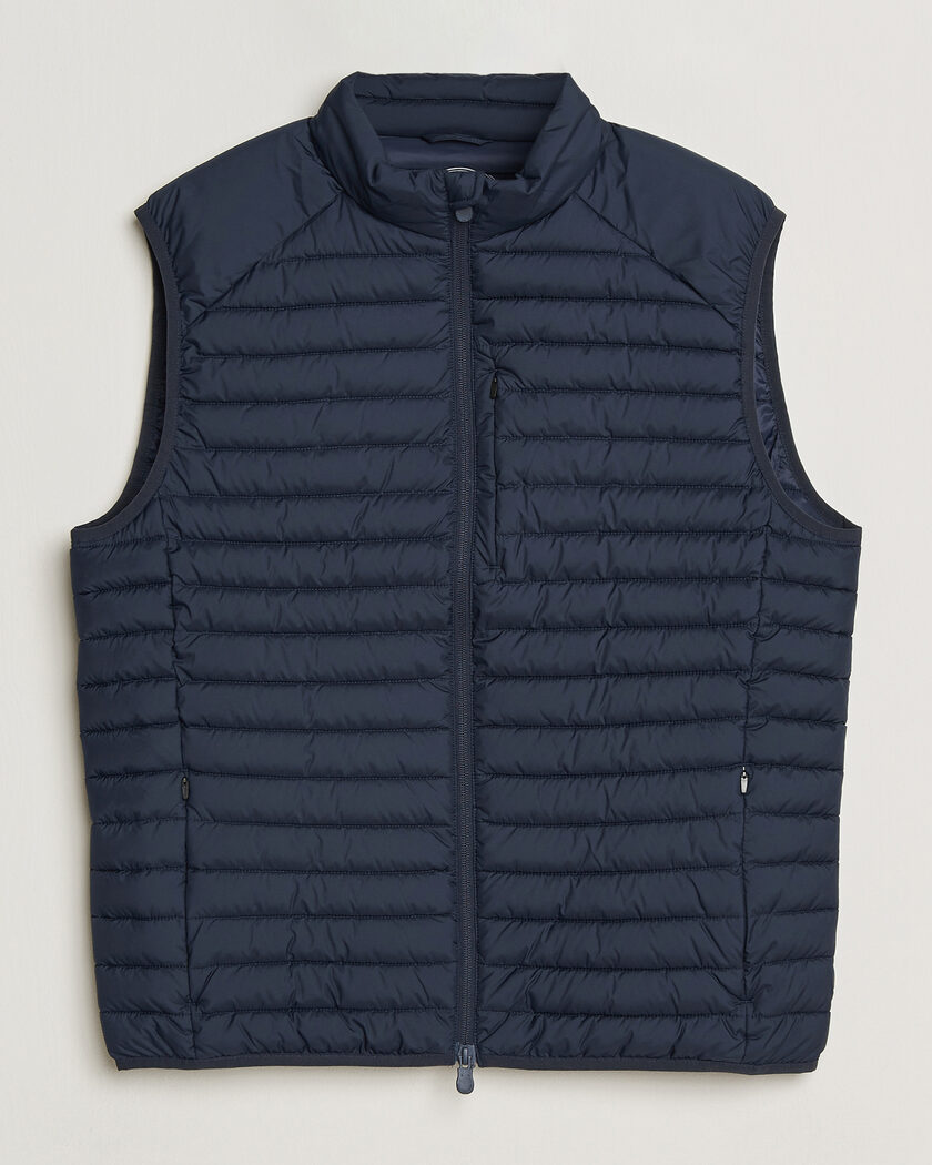 Save The Duck Dave Lightweight Padded Vest Navy Blue – Bleu