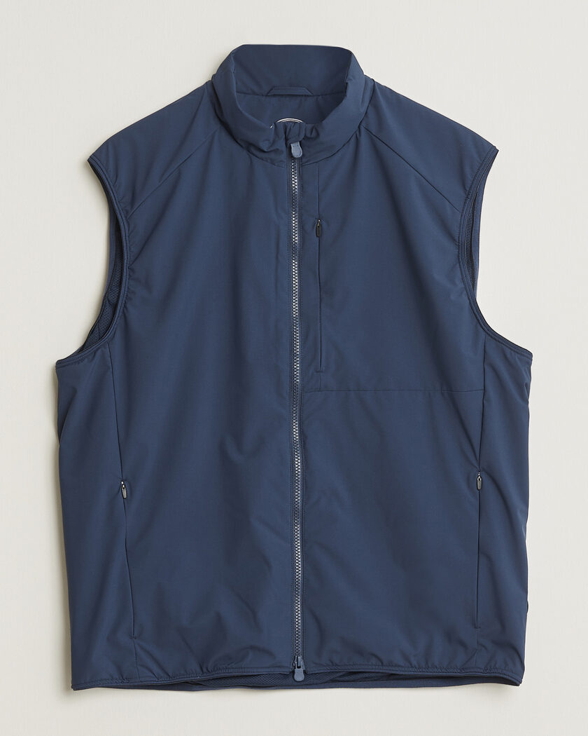 Save The Duck Joe Wind/Water Resistant Vest Navy Blue – Bleu