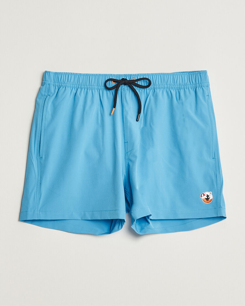 Save The Duck Plain Drawstring Swimshorts Fluo Blue – Bleu