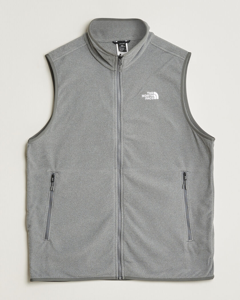 The North Face Glacier Fleece Vest Grey – Gris
