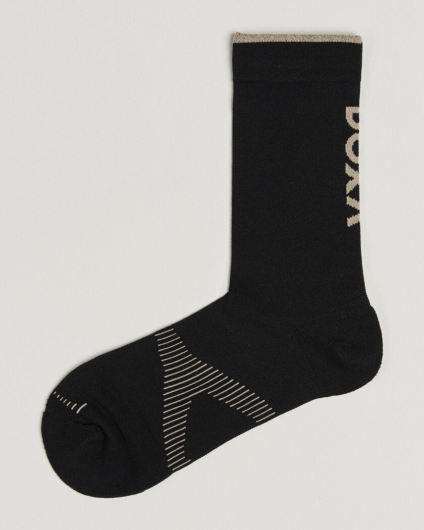 Doxa Crew Run Socks Black – Noir