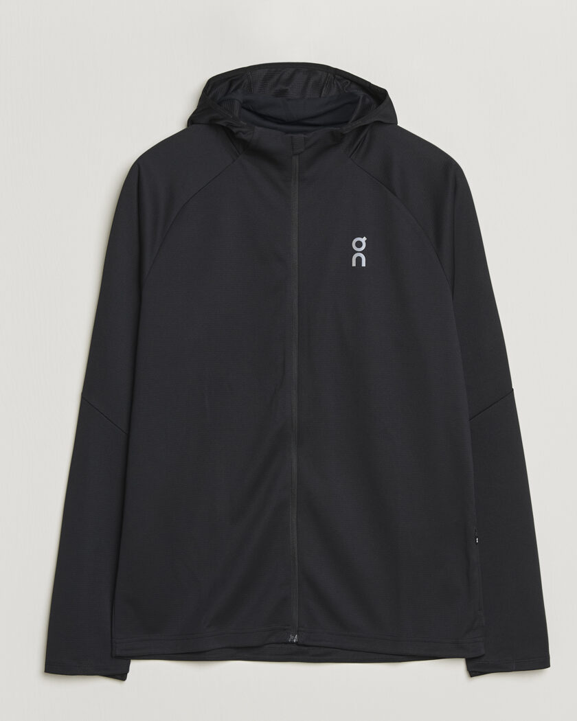 On Climate Zip Hoodie Black – Noir