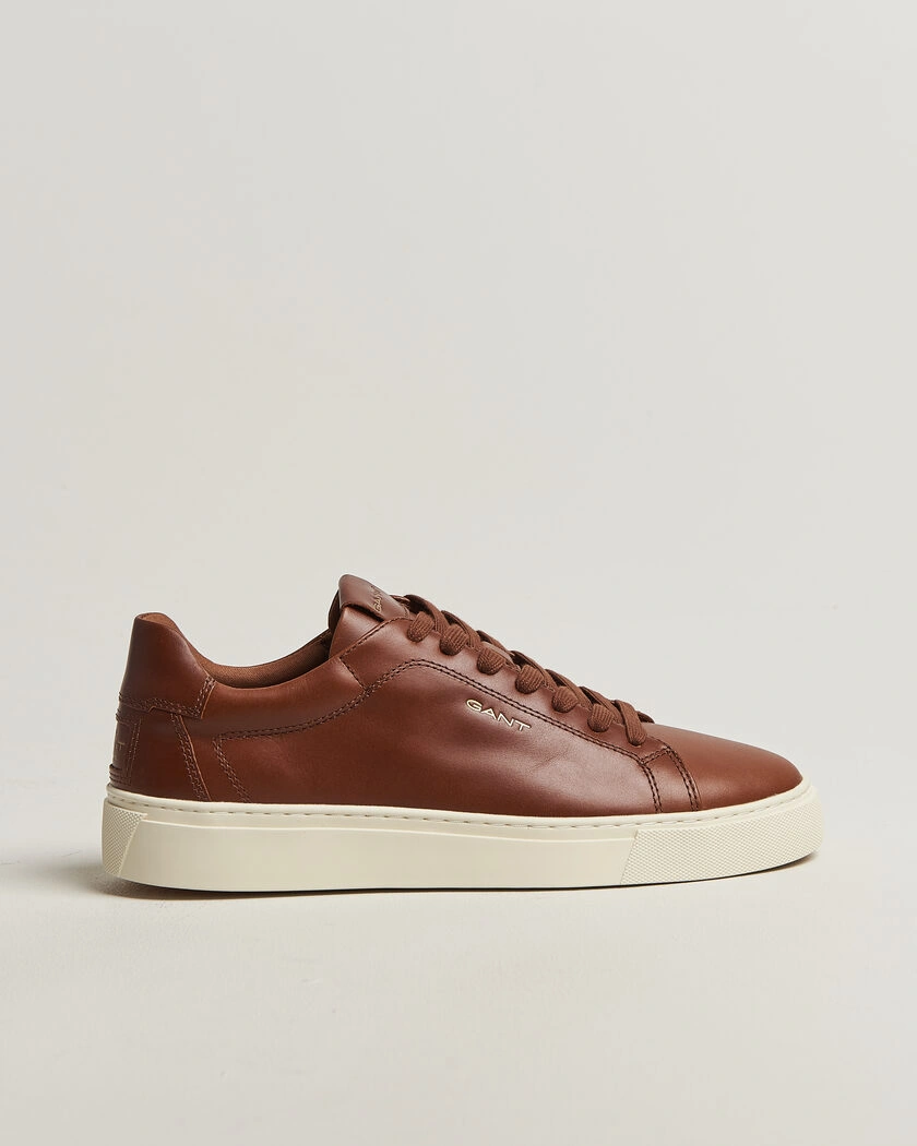 Gant Mc Julien Leather Sneaker Dark Tan – Marron