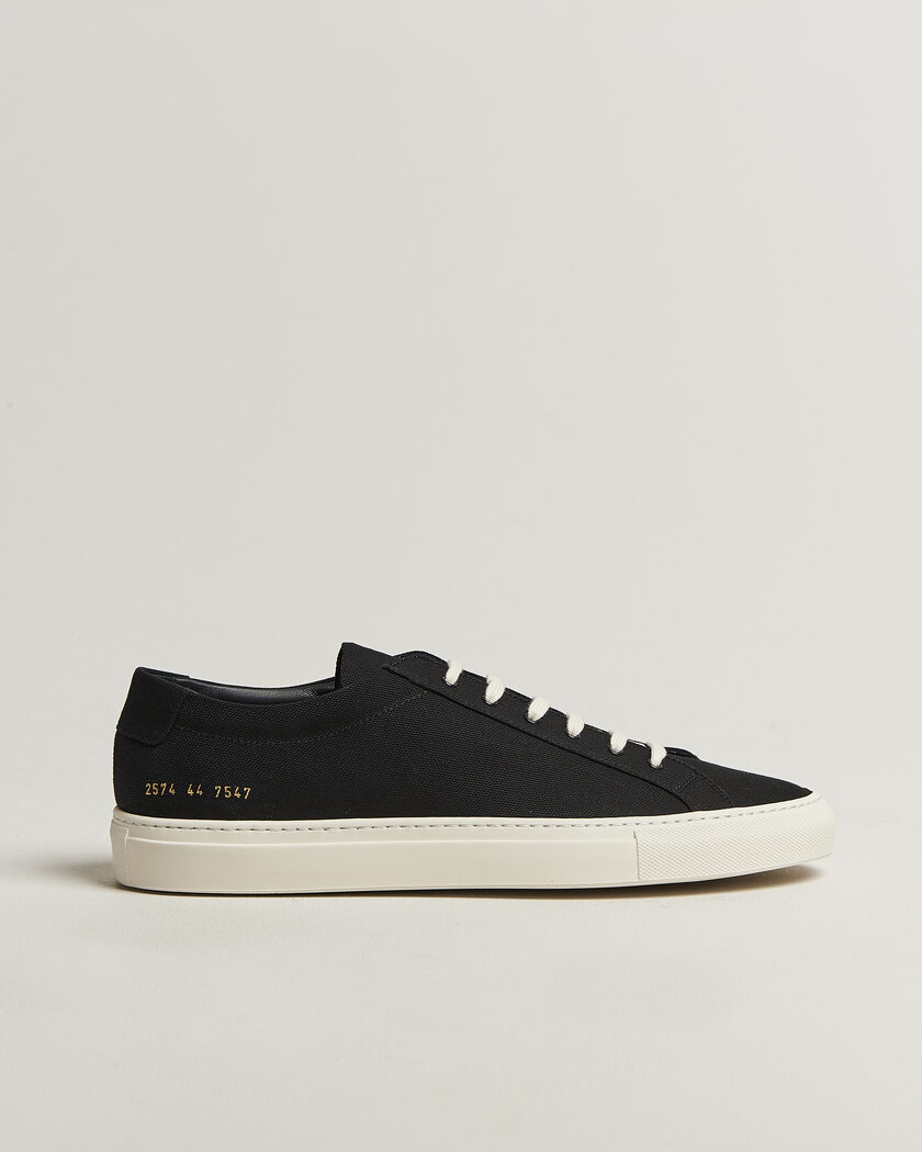 Common Projects Original Achilles Canvas Sneaker Black – Noir
