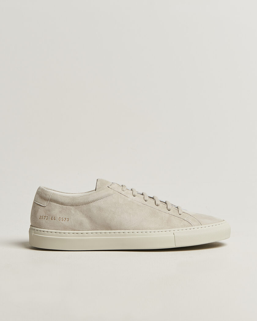 Common Projects Original Achilles Suede Sneaker Light Grey – Gris