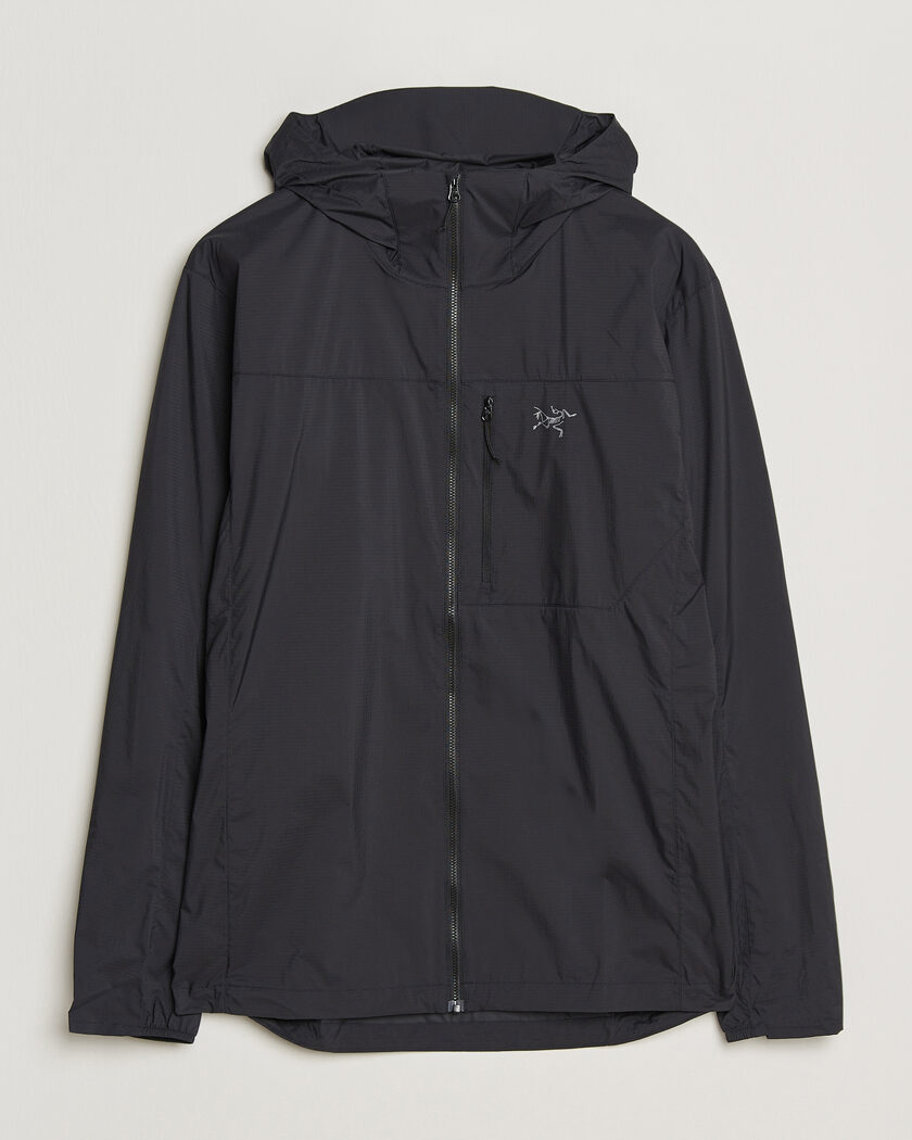 Arc'teryx Squamish Lightweight Hooded Jacket Black – Noir