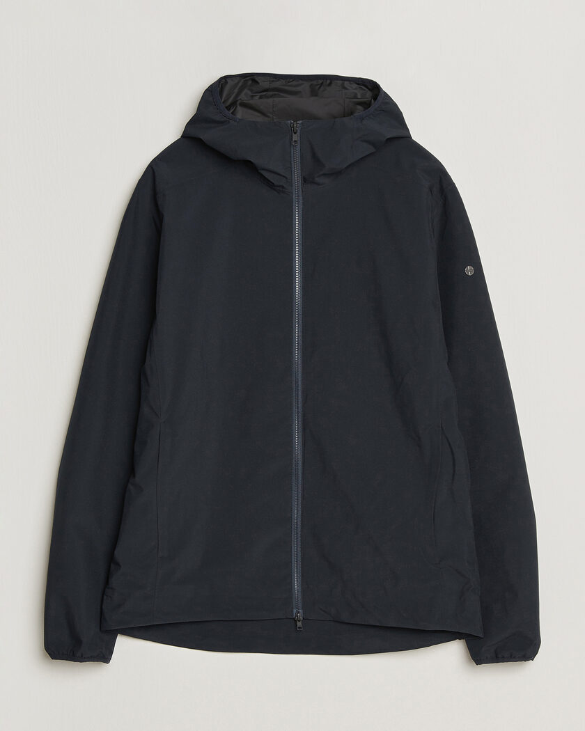 Scandinavian Edition Hood II Waterproof Jacket Midnight Blue – Bleu