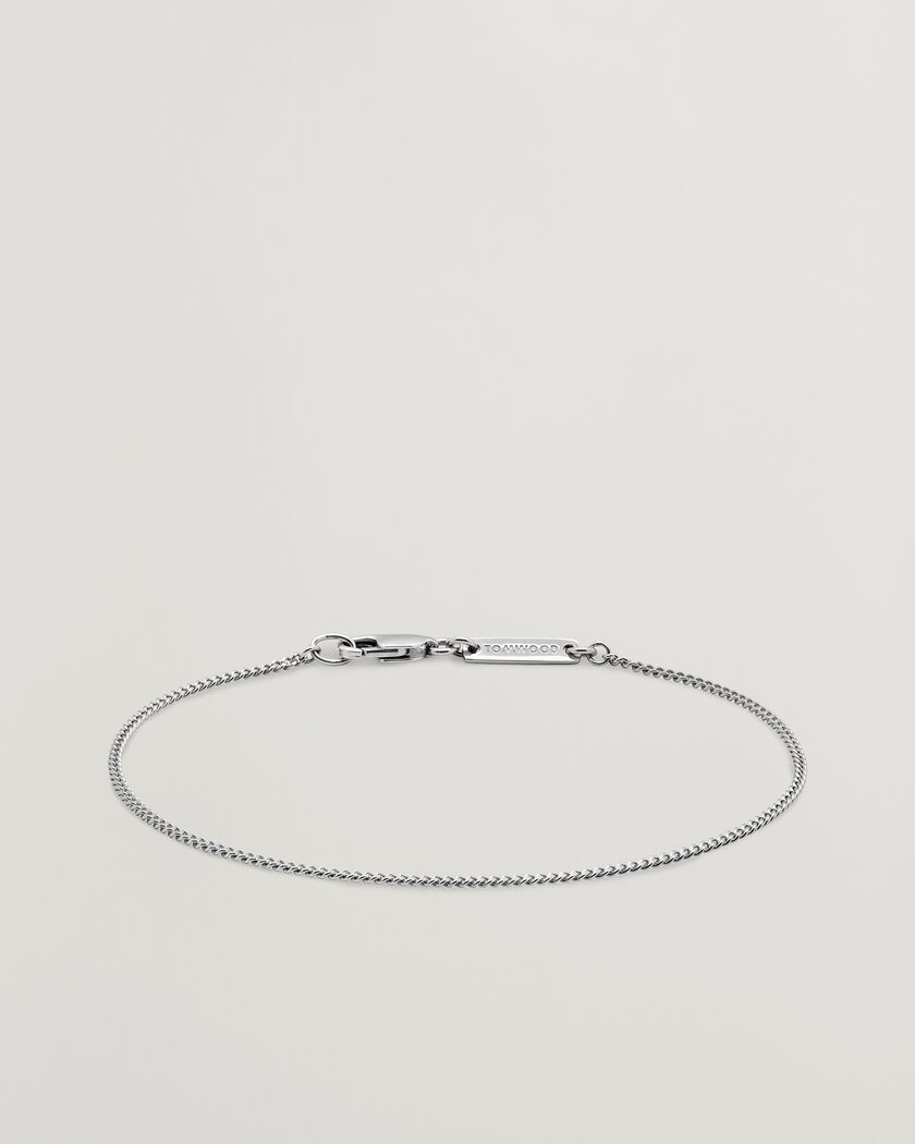 Tom Wood Jil Bracelet Silver – Argent