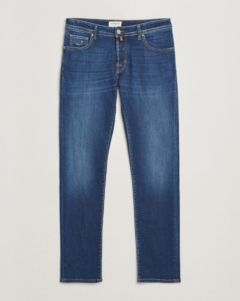 Jacob Cohën Nick Slim Fit Super Stretch Jeans Medium Vintage – Bleu