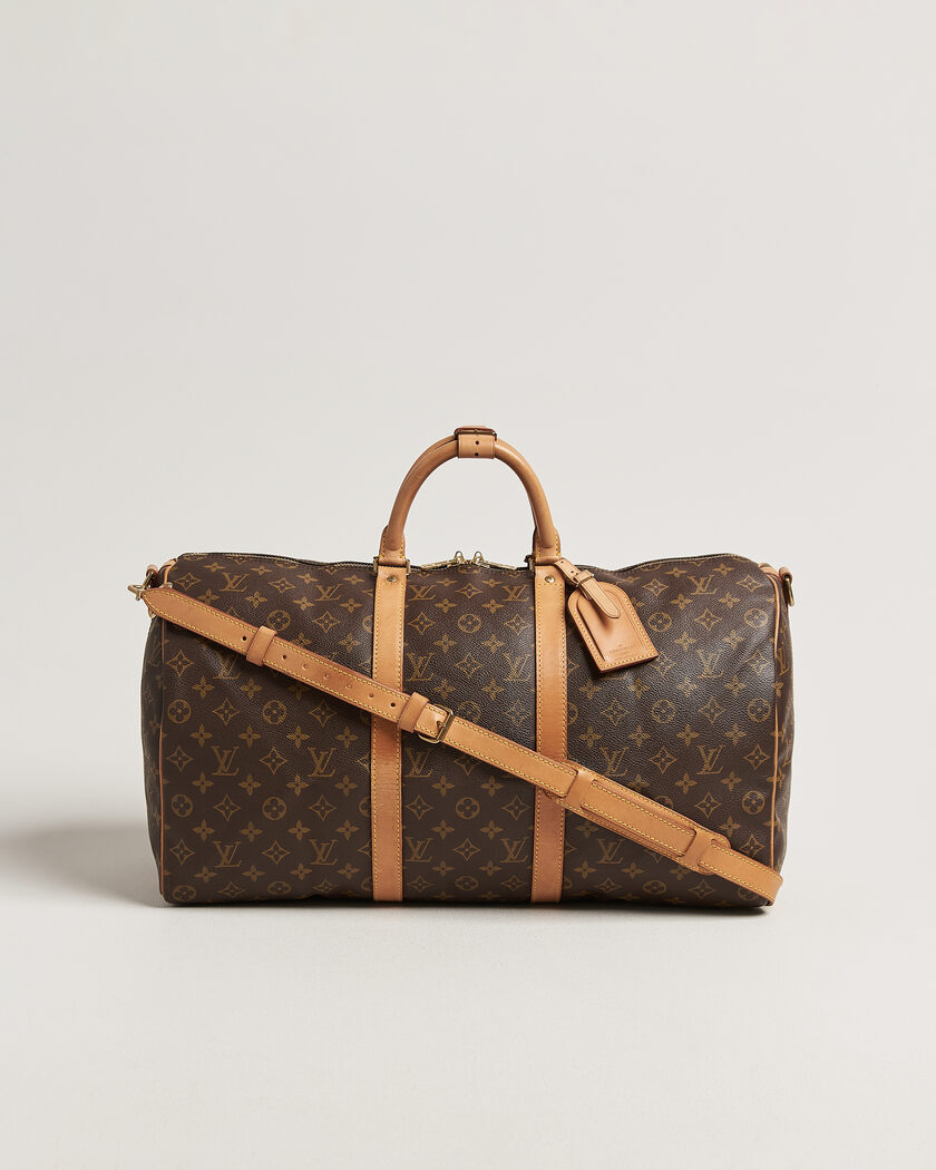 Louis Vuitton Pre-Owned Keepall Bandouliére 50 Monogram – Marron