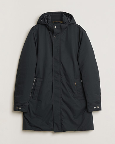Pre-owned MooRER Vermont Waterproof Padded Parka Navy 52 – Bleu