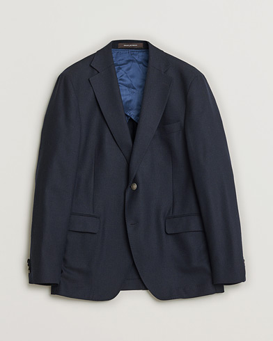 Pre-owned Oscar Jacobson Ferry Wool Club Blazer Navy 54 – Bleu