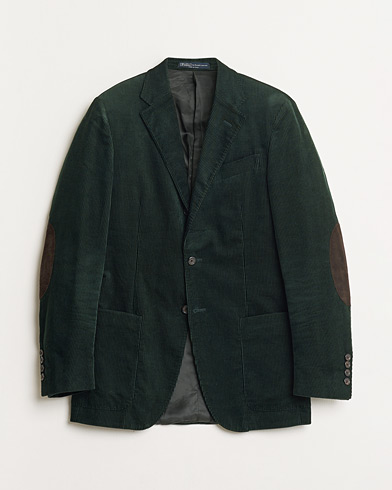 Pre-owned Polo Ralph Lauren Corduroy Green Blazer 48 – Vert