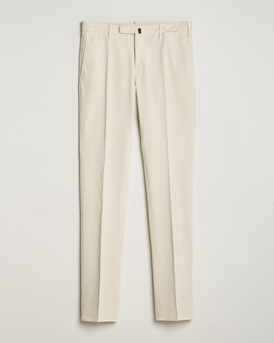 Pre-owned Incotex Slim Fit Comfort Chinos Off White 48 – Blanc