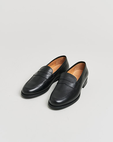 Pre-owned Myrqvist Stenhammar II Loafer Black Calf UK9 - EU43 – Noir