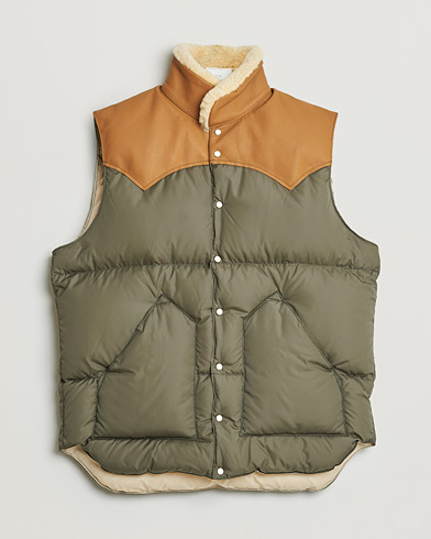Pre-owned Rocky Mountain Featherbed Christy Vest Olive 42 – Vert