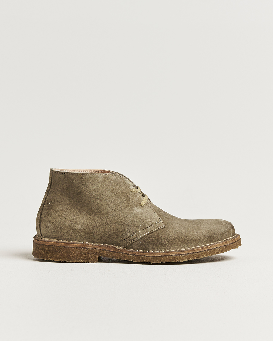 Homme | Bottes | Astorflex | Greenflex Desert Boot Stone Suede