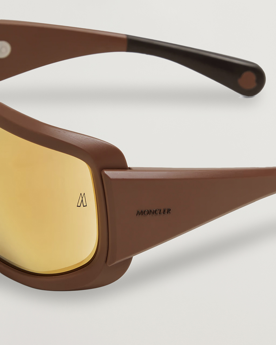Homme | Lunettes De Soleil | Moncler Lunettes | Snowseeker Sunglasses Matte Brown
