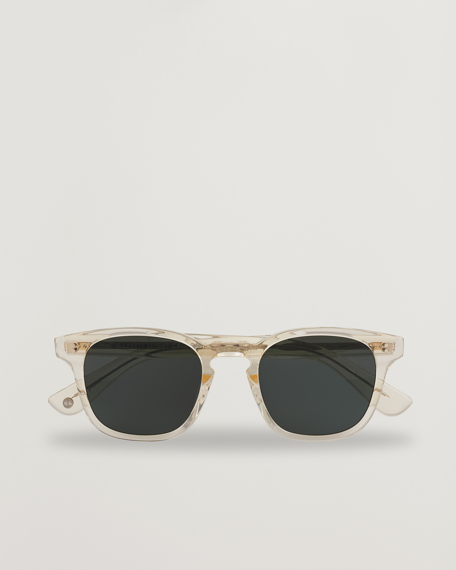 Homme | Lunettes De Soleil | Garrett Leight | Ace II 49 Sunglasses Pure Glass