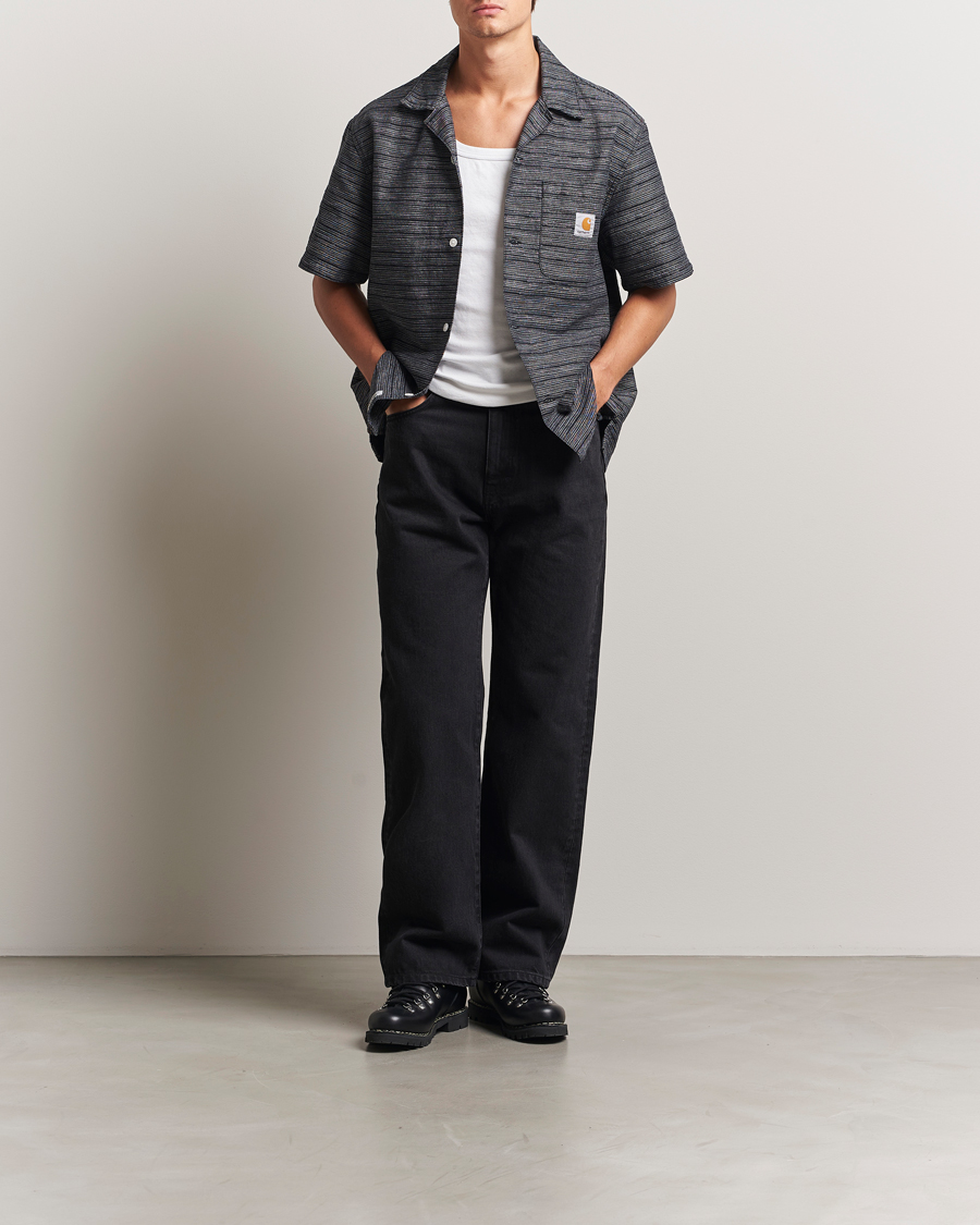 Homme | Chemises | Carhartt WIP | Gellar Short Sleeve Shirt Black