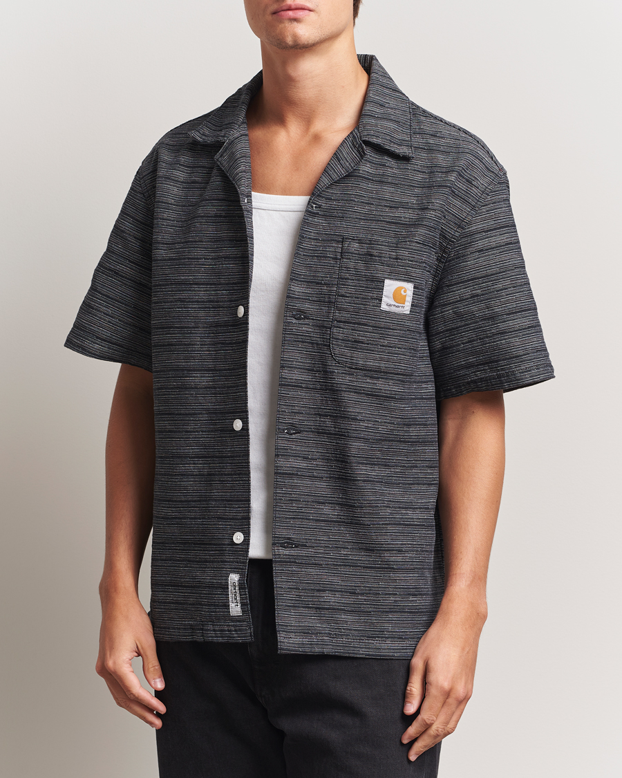 Homme | Chemises | Carhartt WIP | Gellar Short Sleeve Shirt Black