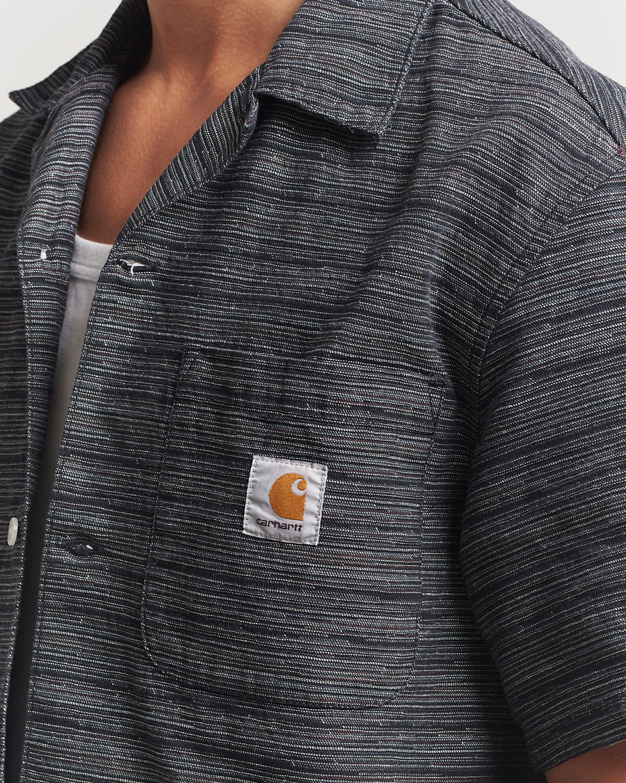 Homme | Chemises | Carhartt WIP | Gellar Short Sleeve Shirt Black