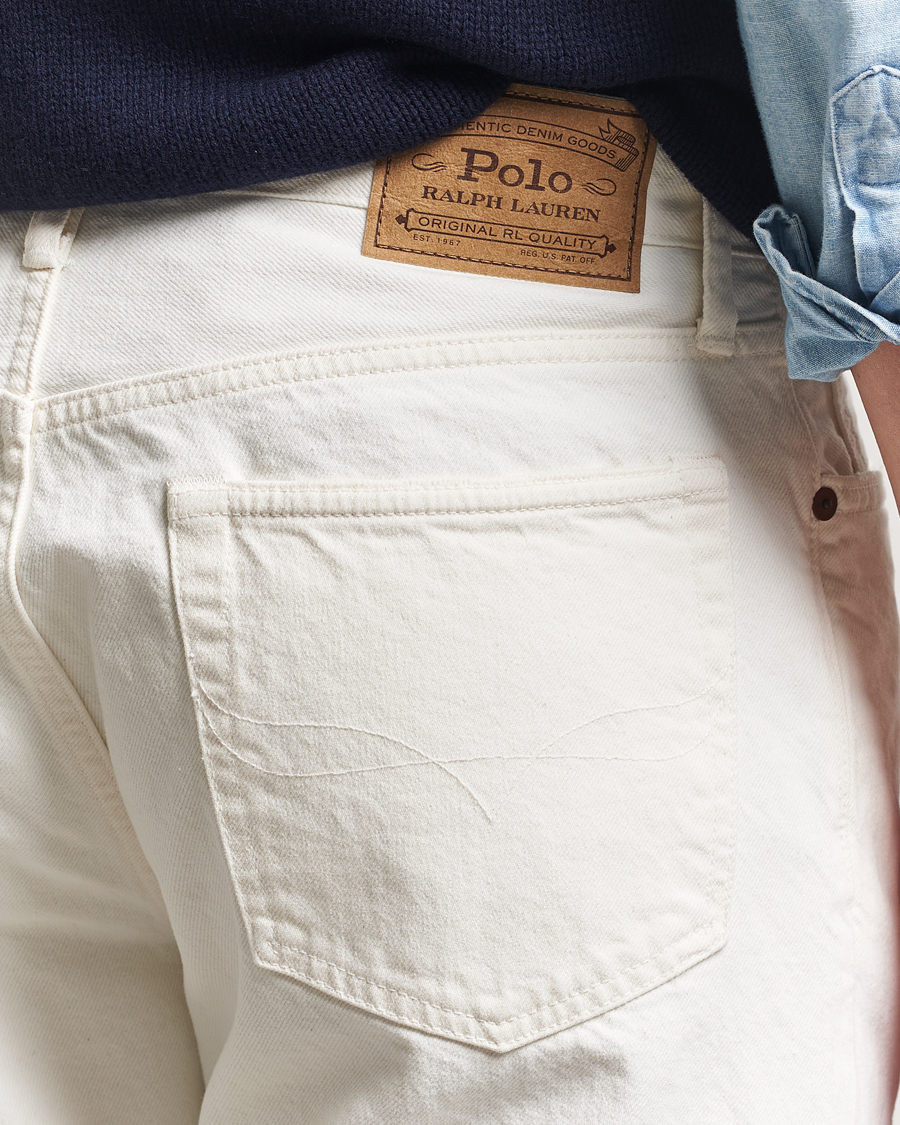 Homme | Jeans | Polo Ralph Lauren | Stanford Heritage Straight Fit Jeans Matheo White