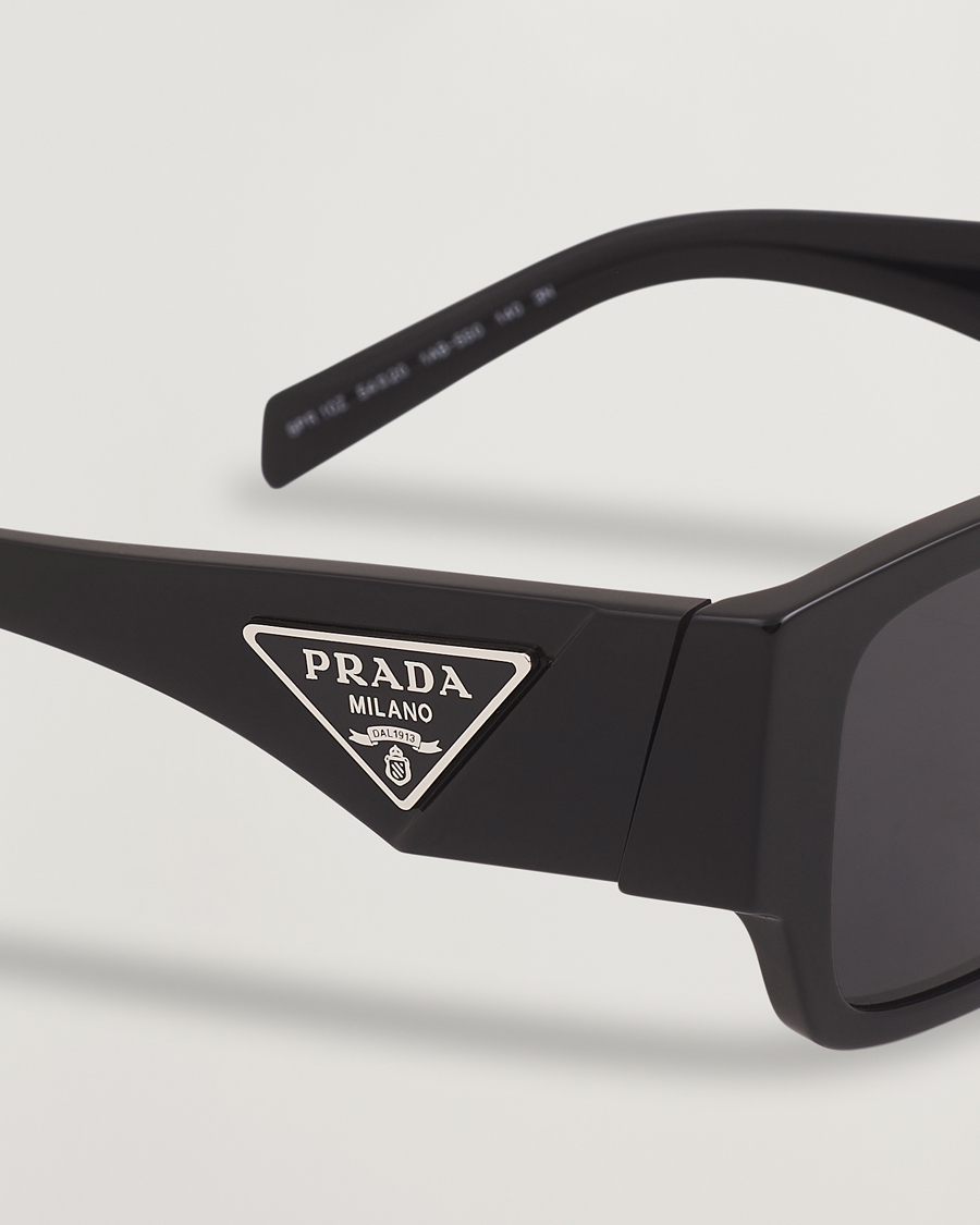 Homme | Lunettes De Soleil | Prada Eyewear | Prada 0PR 10ZS Sunglasses Black