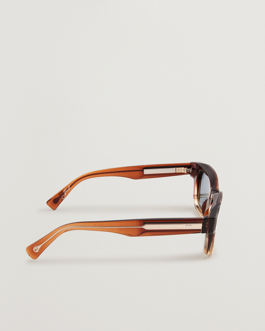 Homme | Lunettes De Soleil | Brunello Cucinelli | Jared Sunglasses Brown
