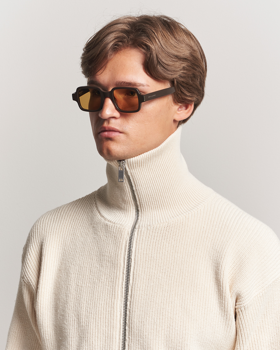 Homme | Lunettes De Soleil | Saint Laurent | SL 720 Sunglasses Brown