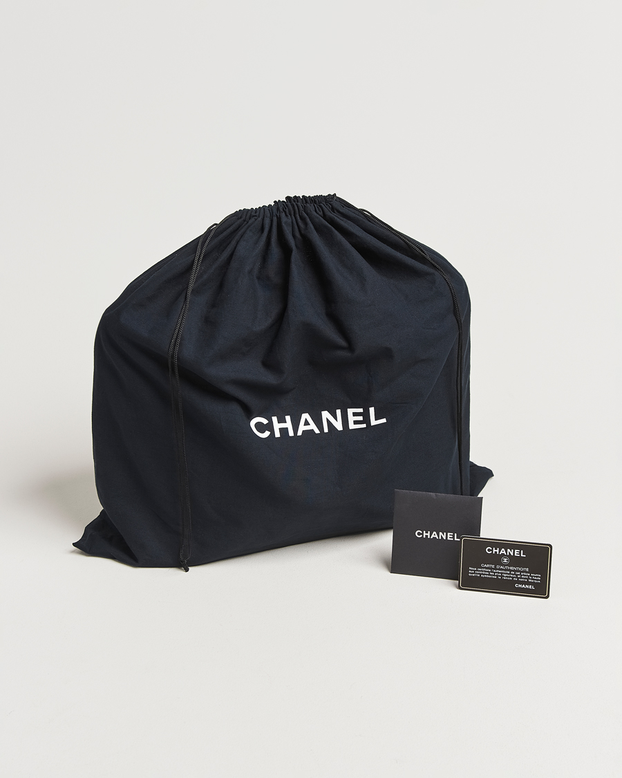 Homme | Chanel Pre-Owned Cambon Ligne Tote Bag Medium Black | Chanel Pre-Owned | Cambon Ligne Tote Bag Medium Black