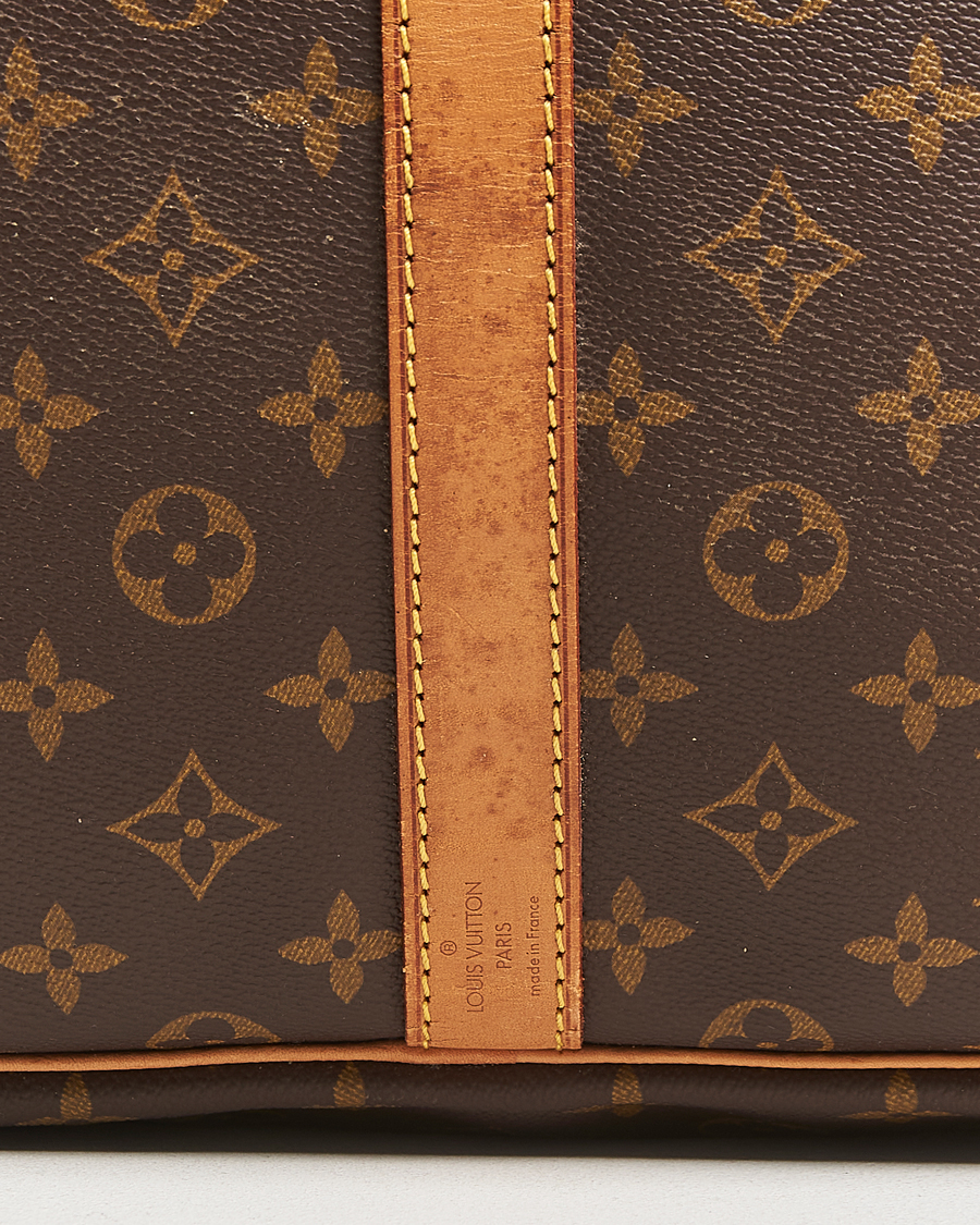 Homme | Louis Vuitton Pre-Owned Keepall Bandoulière 60 Monogram | Louis Vuitton Pre-Owned | Keepall Bandoulière 60 Monogram