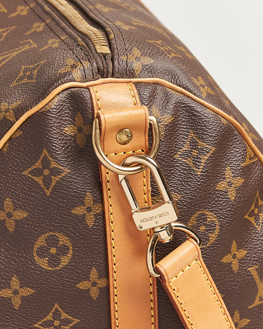 Homme | Louis Vuitton Pre-Owned Keepall Bandoulière 60 Monogram | Louis Vuitton Pre-Owned | Keepall Bandoulière 60 Monogram
