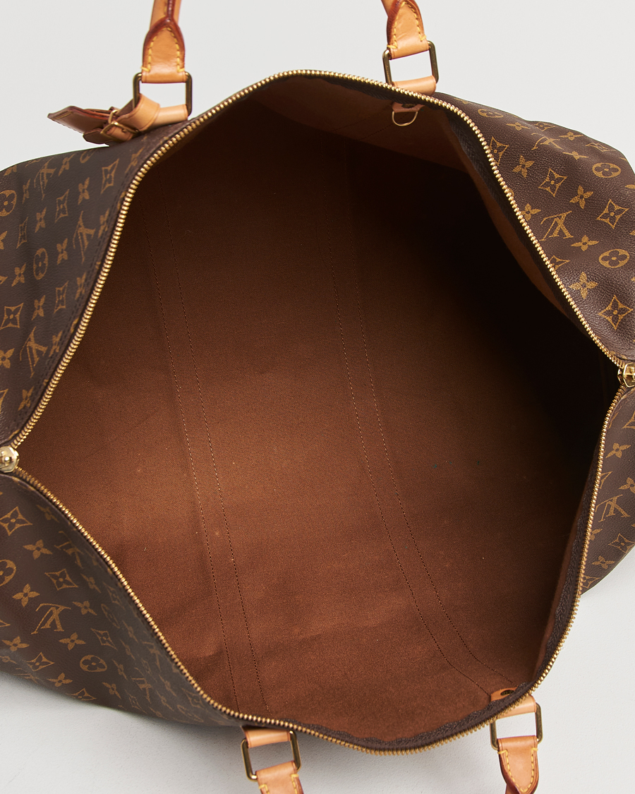 Homme | Louis Vuitton Pre-Owned Keepall Bandoulière 60 Monogram | Louis Vuitton Pre-Owned | Keepall Bandoulière 60 Monogram