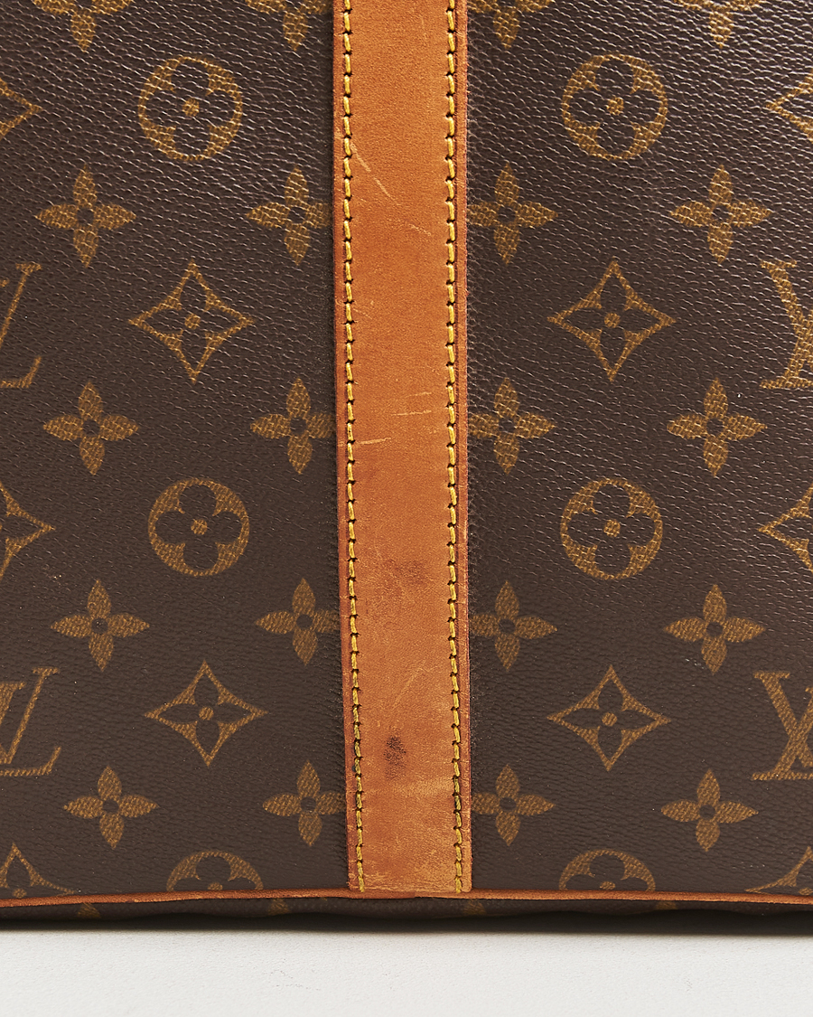 Homme | Louis Vuitton Pre-Owned Keepall Bandoulière 60 Monogram | Louis Vuitton Pre-Owned | Keepall Bandoulière 60 Monogram