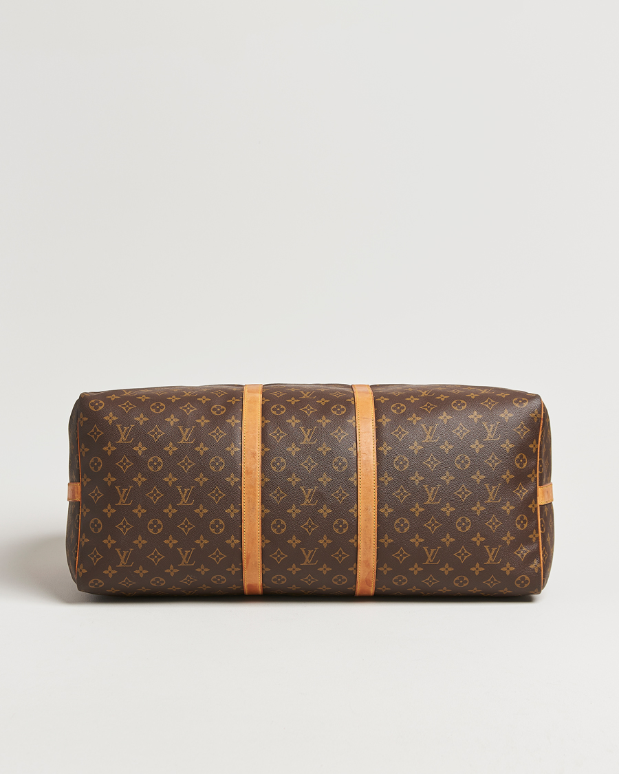 Homme | Louis Vuitton Pre-Owned Keepall Bandoulière 60 Monogram | Louis Vuitton Pre-Owned | Keepall Bandoulière 60 Monogram