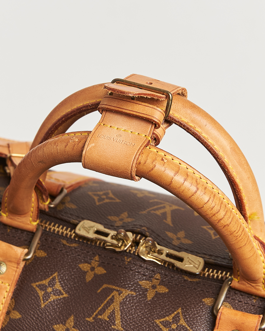 Homme | Louis Vuitton Pre-Owned Keepall Bandoulière 60 Monogram | Louis Vuitton Pre-Owned | Keepall Bandoulière 60 Monogram
