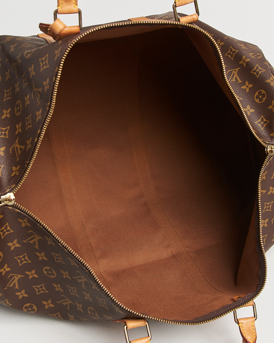Homme | Louis Vuitton Pre-Owned Keepall Bandoulière 60 Monogram | Louis Vuitton Pre-Owned | Keepall Bandoulière 60 Monogram