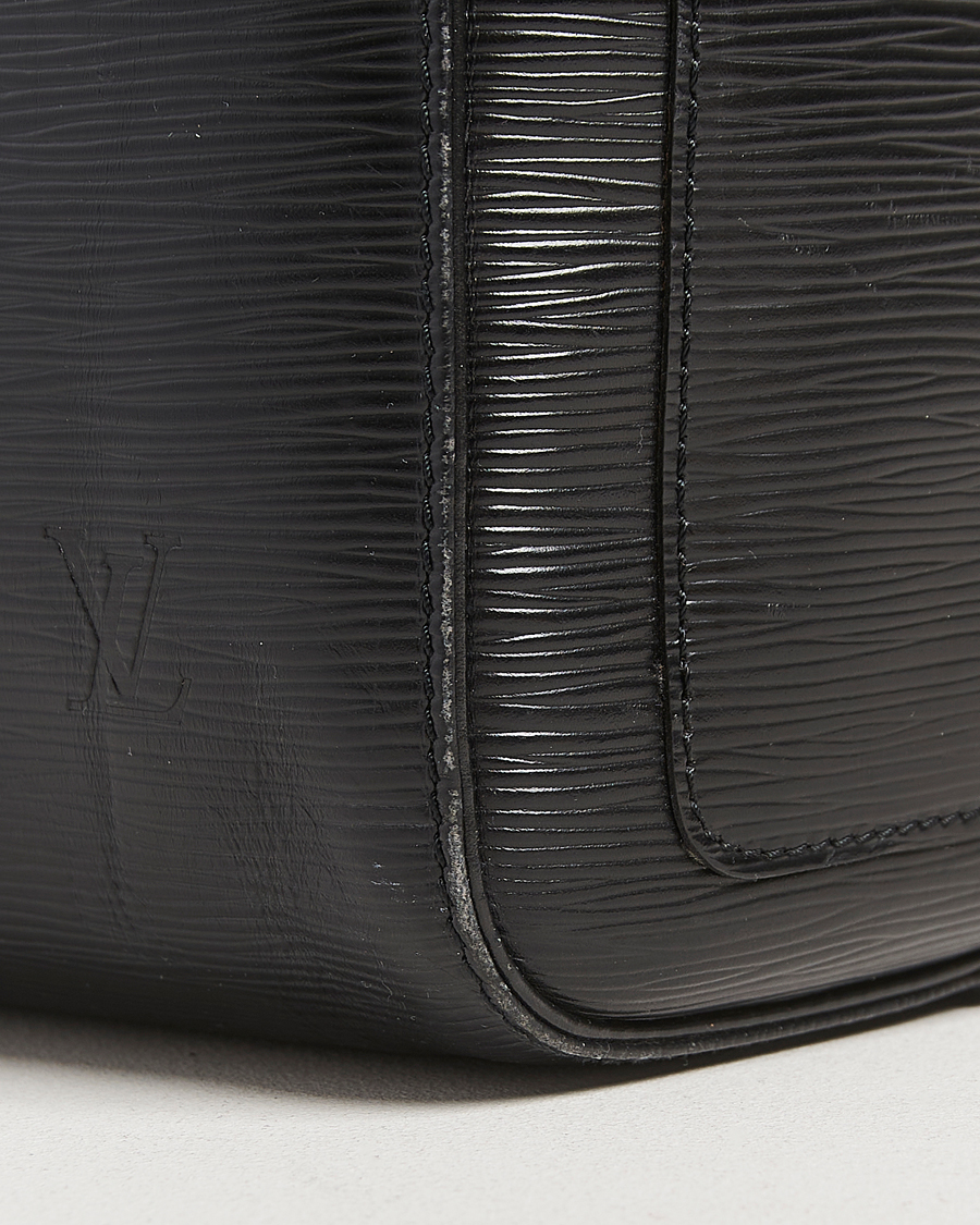 Homme | Pre-Owned & Vintage Bags | Louis Vuitton Pre-Owned | Keepall 45 Epi Leather Black