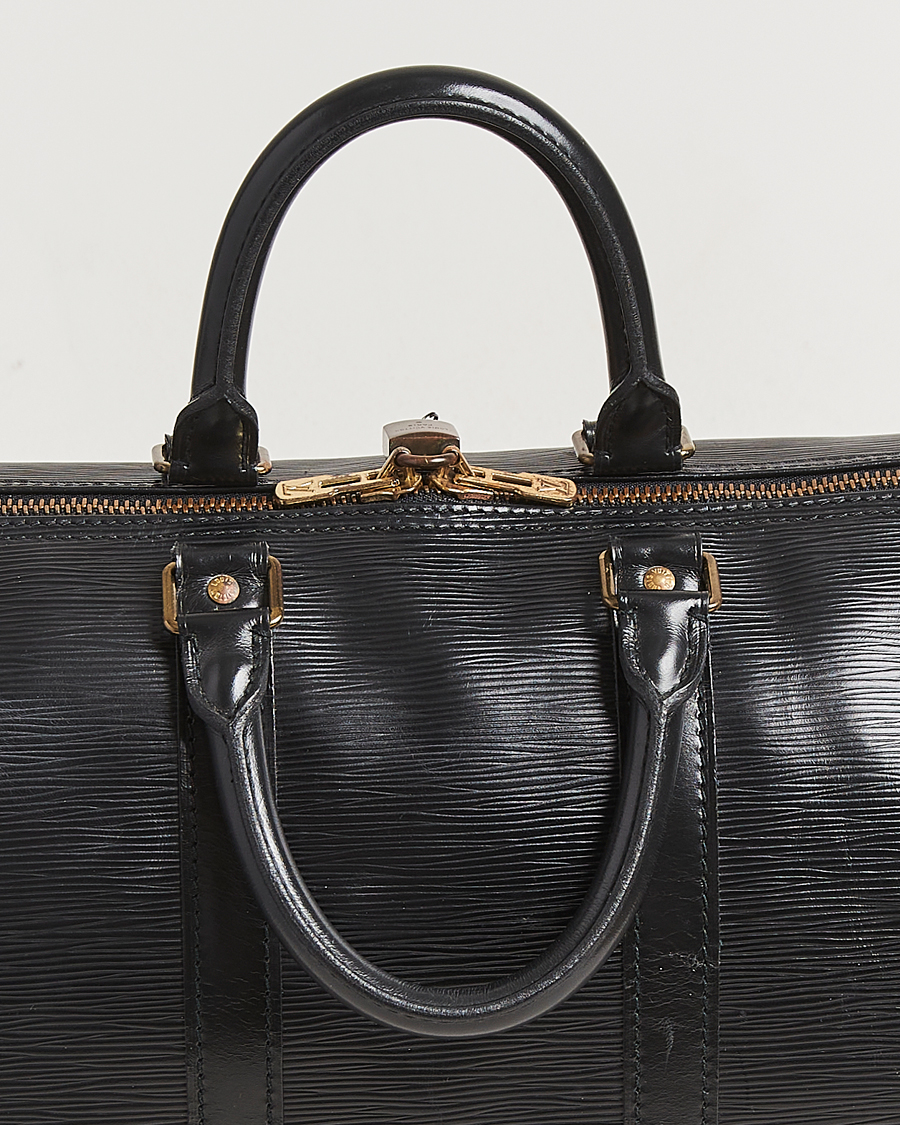 Homme | Pre-Owned & Vintage Bags | Louis Vuitton Pre-Owned | Keepall 45 Epi Leather Black