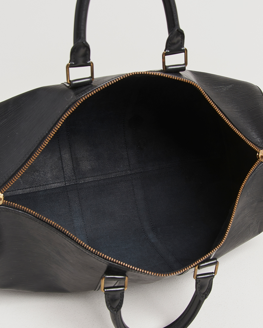 Homme | Pre-Owned & Vintage Bags | Louis Vuitton Pre-Owned | Keepall 45 Epi Leather Black