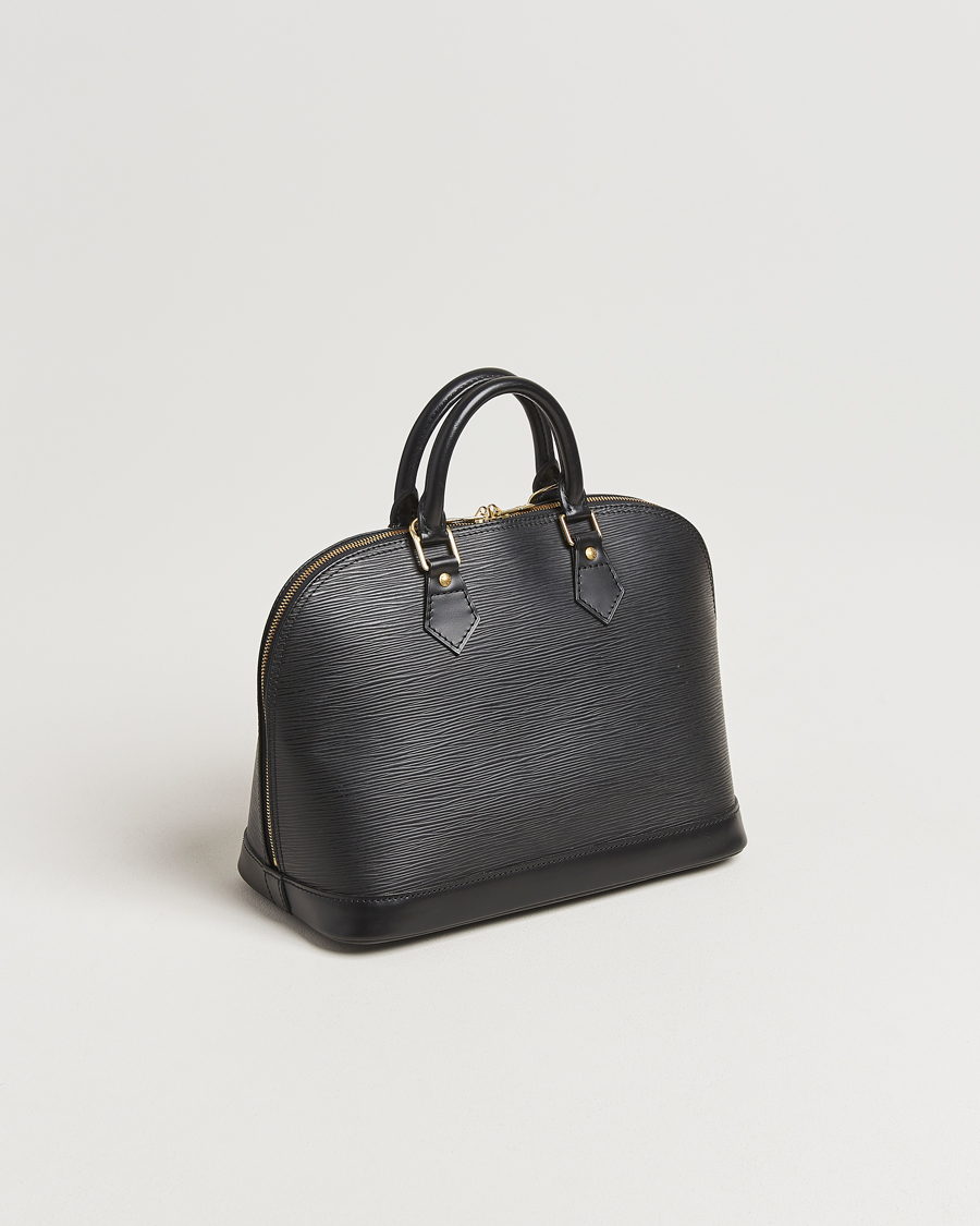 Homme | Louis Vuitton Pre-Owned Alma PM Bag Epi Leather Black | Louis Vuitton Pre-Owned | Alma PM Bag Epi Leather Black
