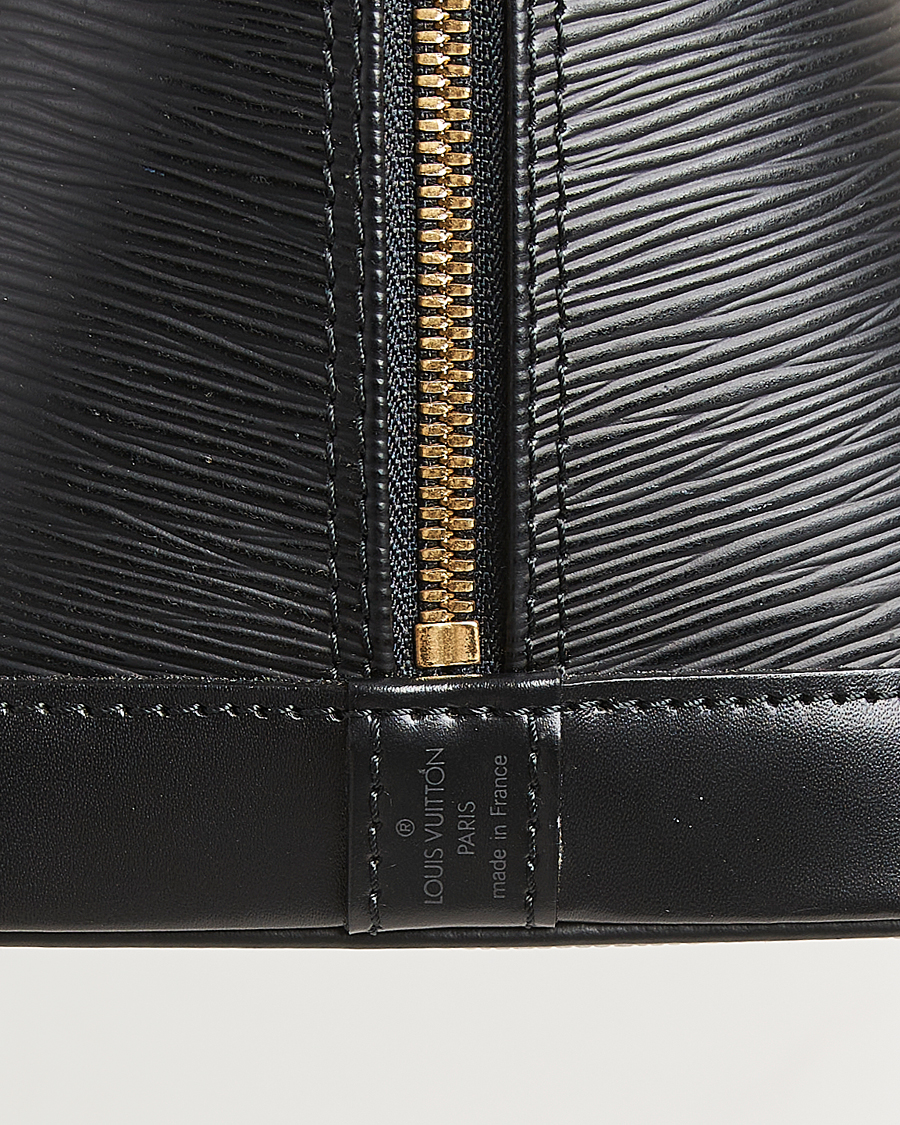 Homme | Louis Vuitton Pre-Owned Alma PM Bag Epi Leather Black | Louis Vuitton Pre-Owned | Alma PM Bag Epi Leather Black