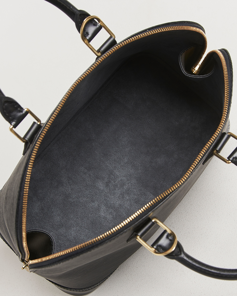 Homme | Louis Vuitton Pre-Owned Alma PM Bag Epi Leather Black | Louis Vuitton Pre-Owned | Alma PM Bag Epi Leather Black