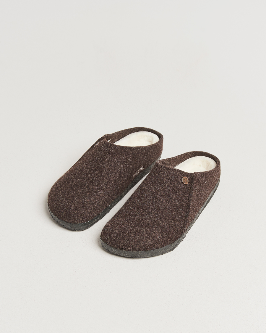 Homme | BIRKENSTOCK Zermatt Shearling Wool Felt Mocha | BIRKENSTOCK | Zermatt Shearling Wool Felt Mocha