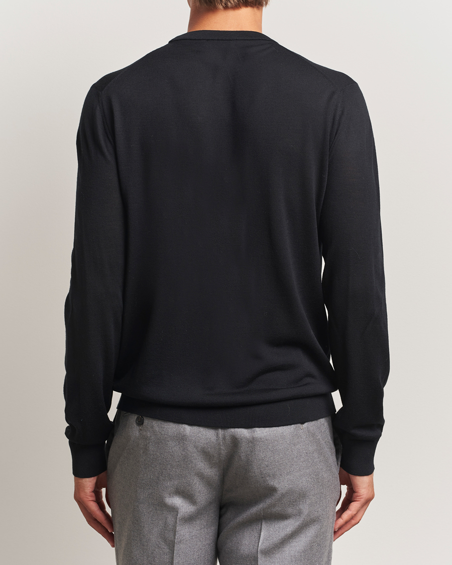 Homme | Pulls Et Tricots | Eton | Merino Knitted Crew Neck Black